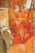 Anders Zorn Les demoiselles Schwartz Spain oil painting artist